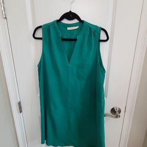 Lush lake green shift dress